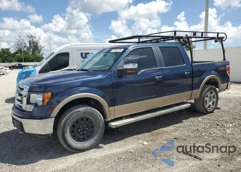 2014 Ford F150 Supercrew из США, поврежденный, VIN 1FTFW1EF0EKF20058